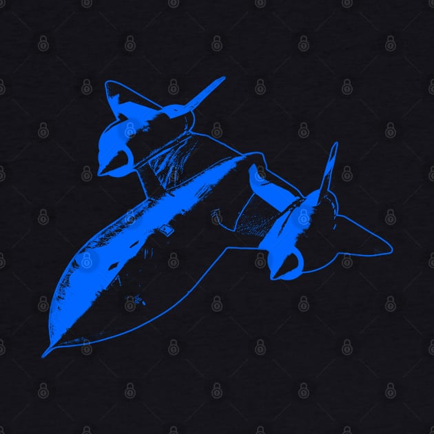 Lockheed SR-71 Blackbird - Blue Design by PlaneJaneDesign